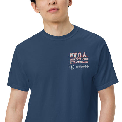 SOTVO Booth Wear: V.O.A. Extraordinaire: Unisex Comfort Wear/Colors Heavyweight T-Shirt