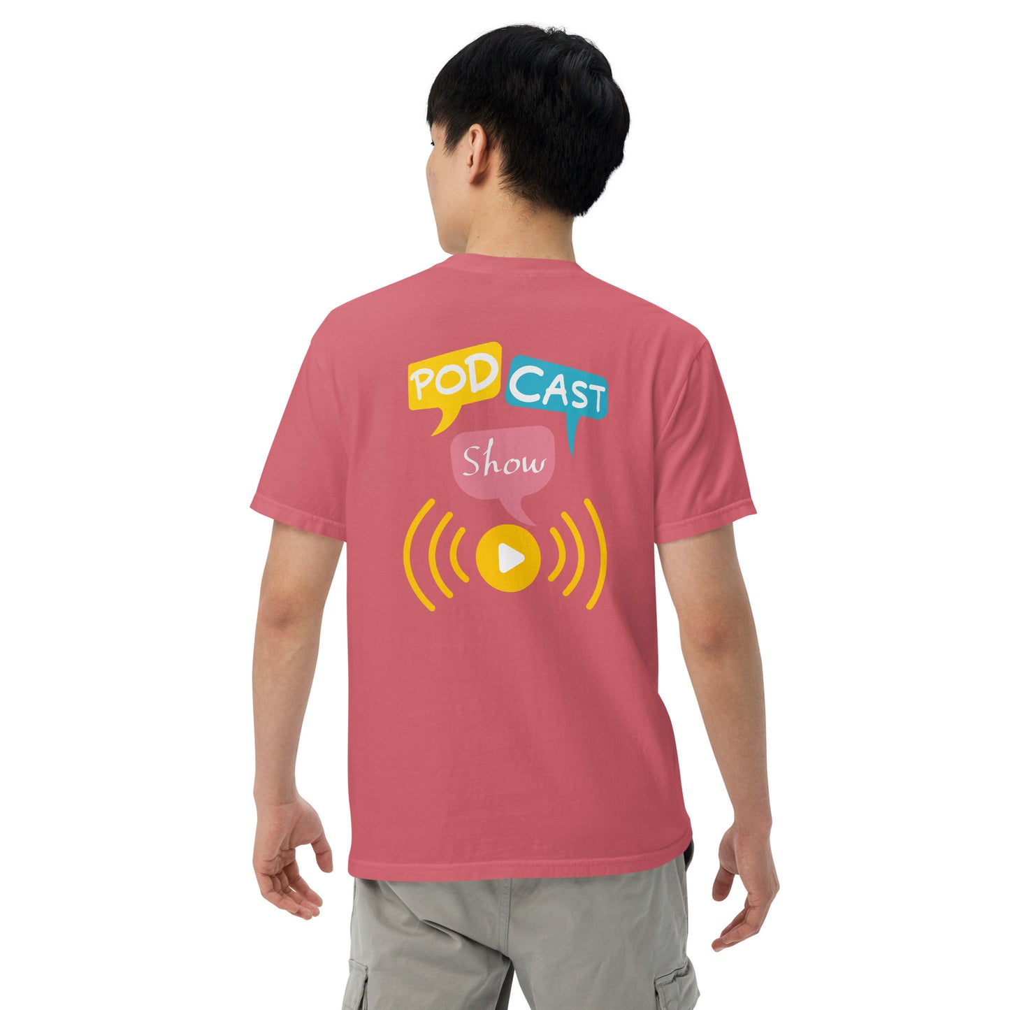 Podcast Show: Unisex Comfort Wear/Colors Heavyweight T-Shirt