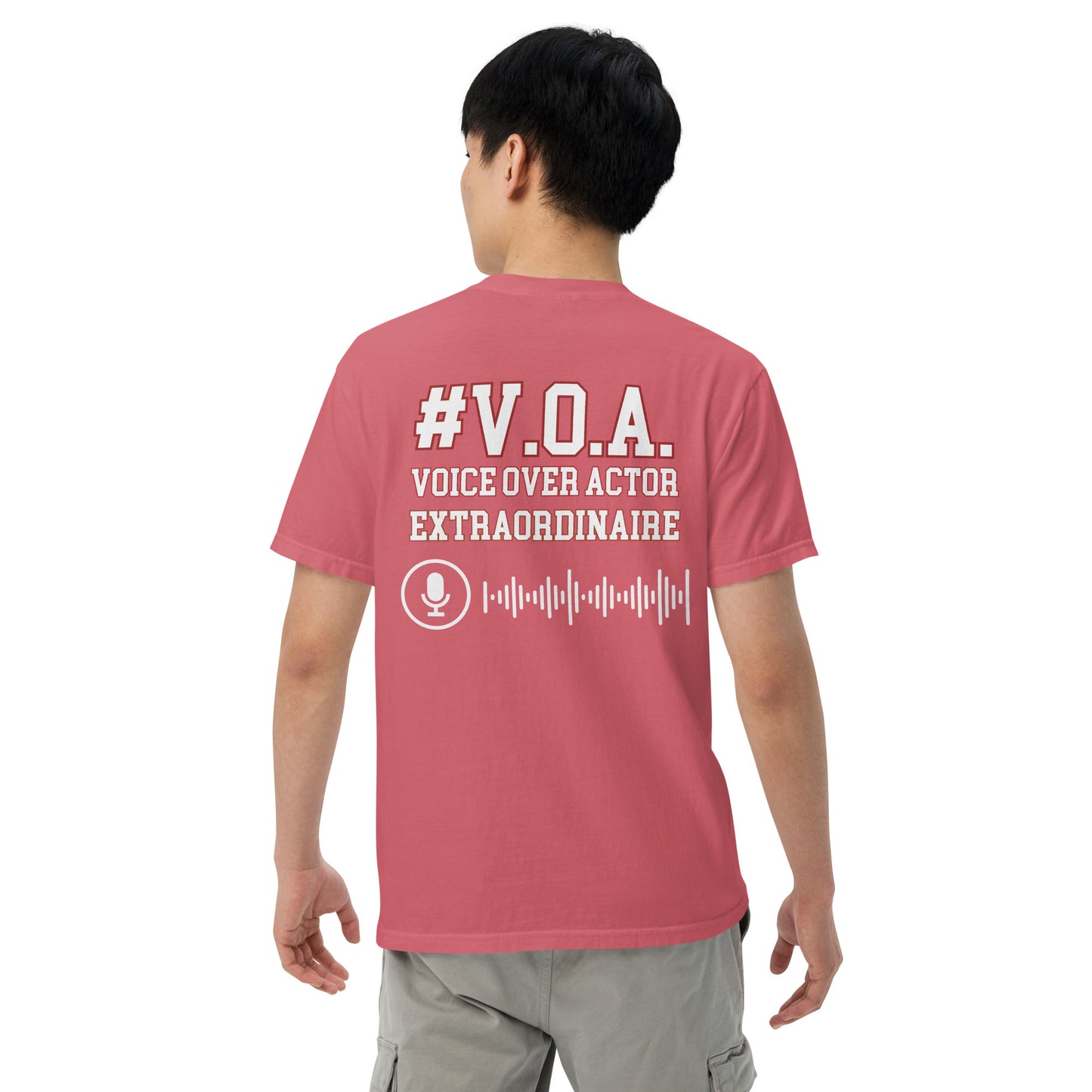 SOTVO Booth Wear: V.O.A. Extraordinaire: Unisex Comfort Wear/Colors Heavyweight T-Shirt