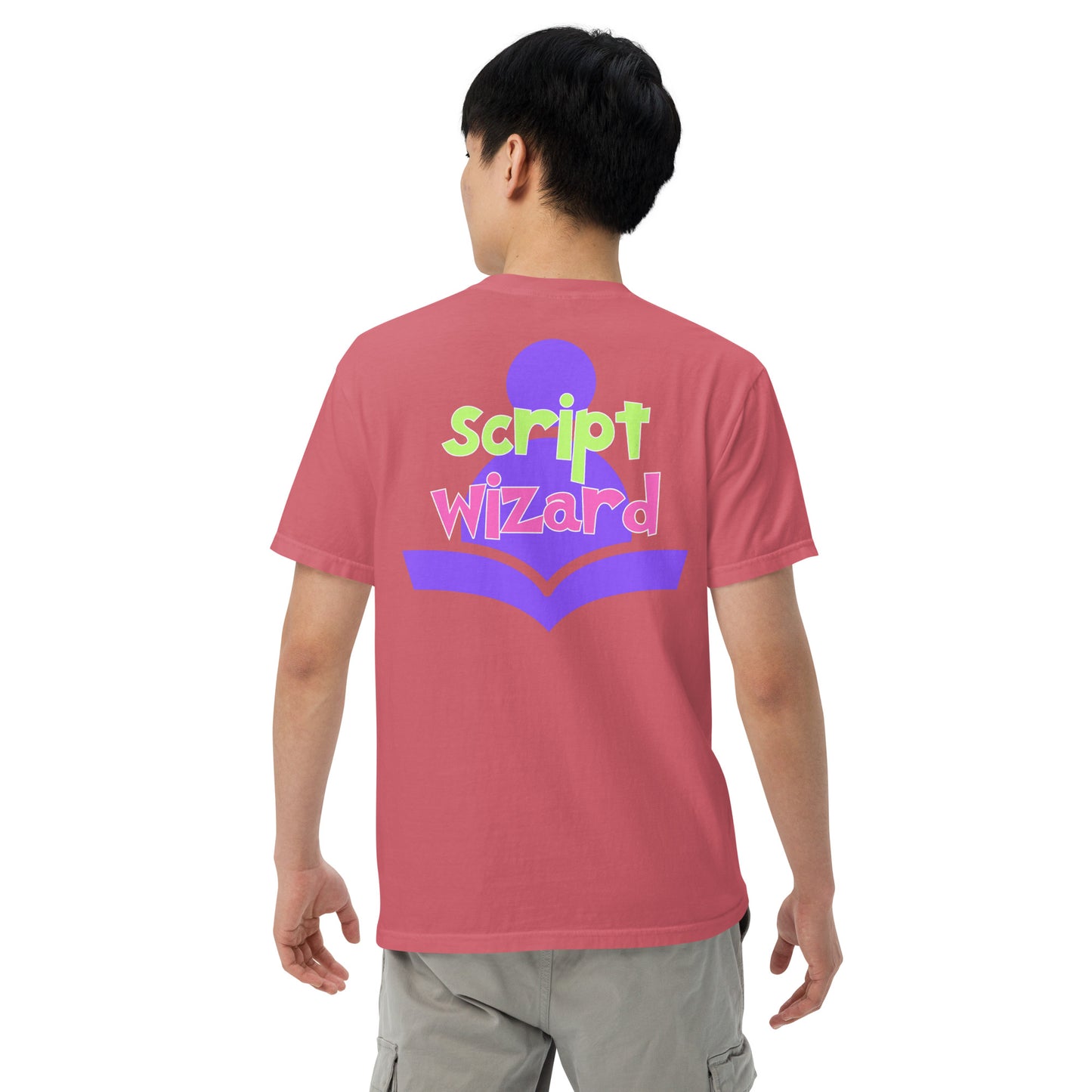 SOTVO Booth Wear: Script Wizard: Unisex Comfort Wear/Colors Heavyweight T-Shirt