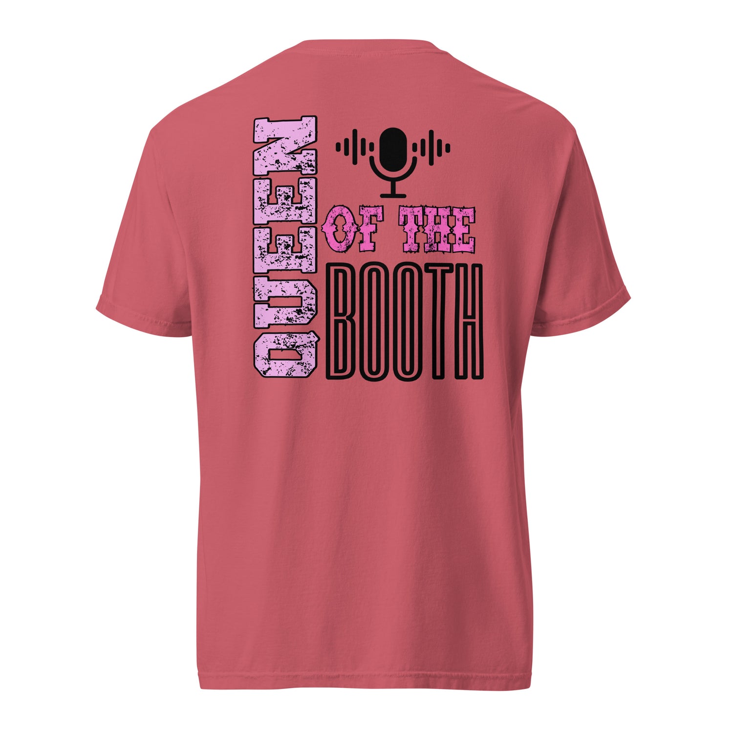 SOTVO Booth Wear: &quot;Queen of the Booth&quot;: Unisex Comfort Wear/Colors Heavyweight T-Shirt