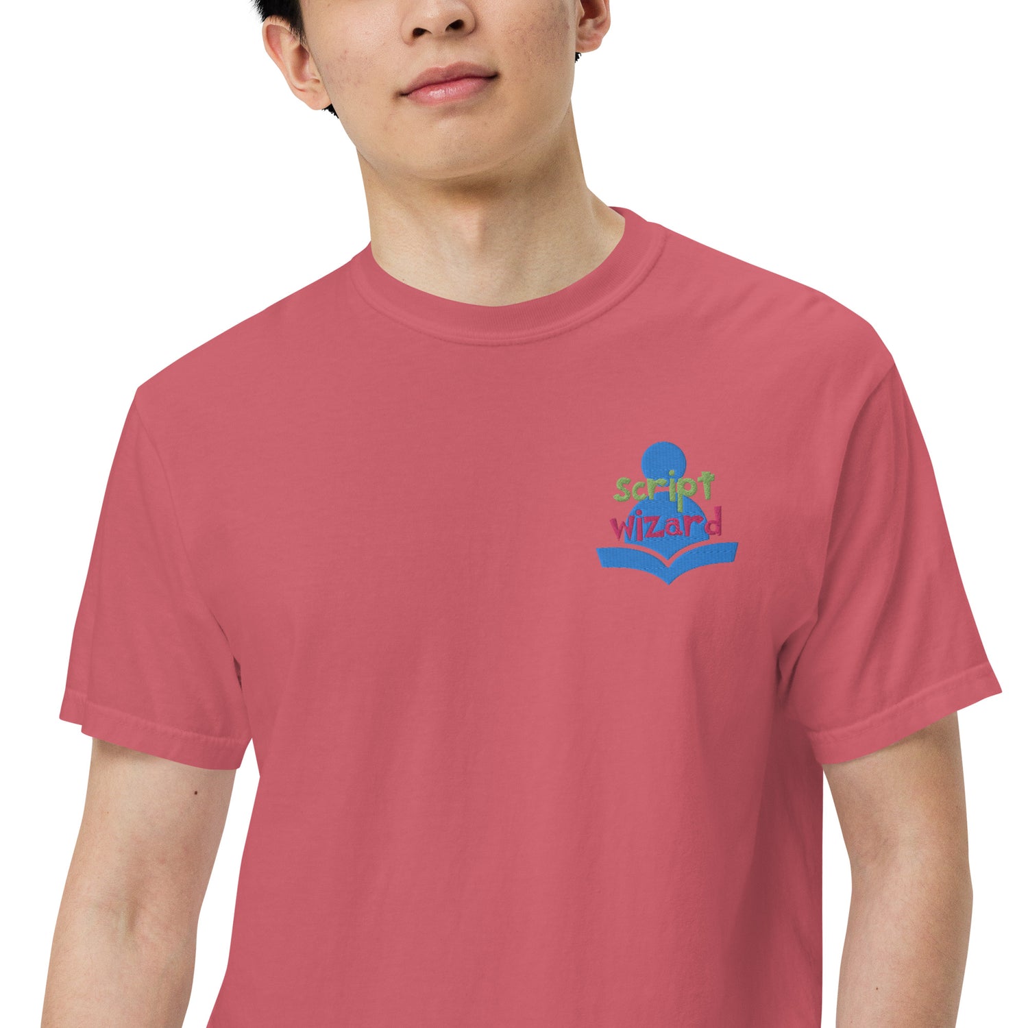 SOTVO Booth Wear: Script Wizard: Unisex Comfort Wear/Colors Heavyweight T-Shirt