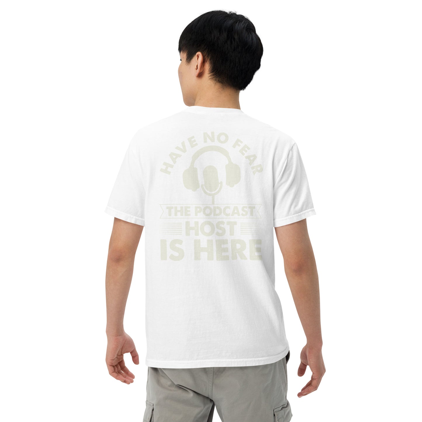 Podcast Host: Unisex Comfort Wear/Colors Heavyweight T-Shirt