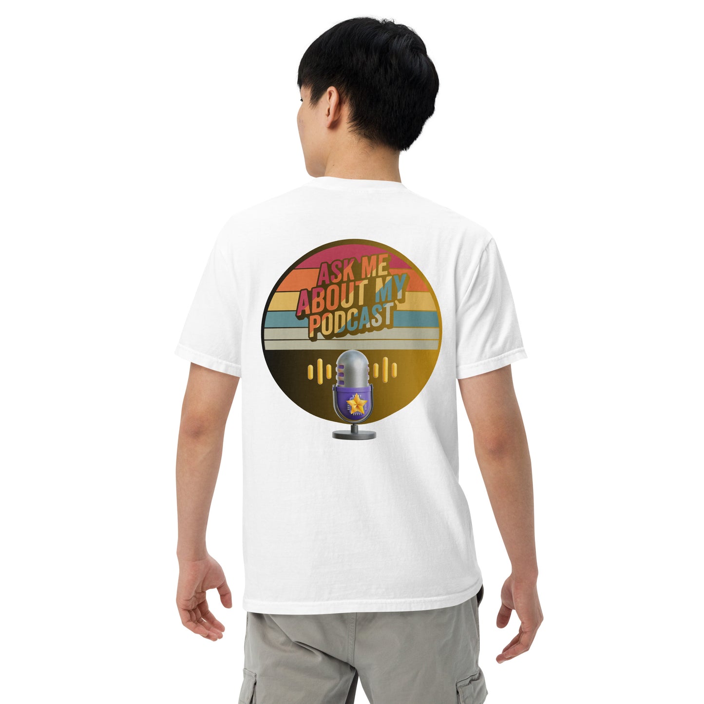 Podcast Show: Unisex Comfort Wear/Colors Heavyweight T-Shirt