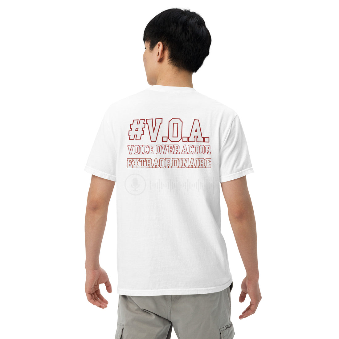 SOTVO Booth Wear: V.O.A. Extraordinaire: Unisex Comfort Wear/Colors Heavyweight T-Shirt