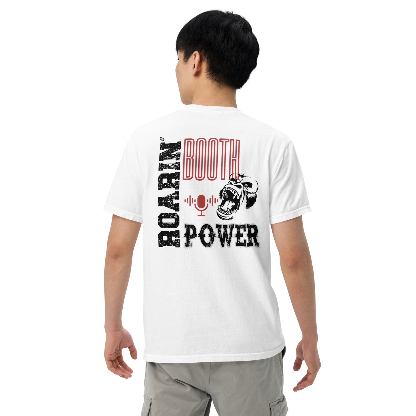 SOTVO Booth Wear: Roarin' Booth Power: Unisex Comfort Wear/Colors Heavyweight T-Shirt