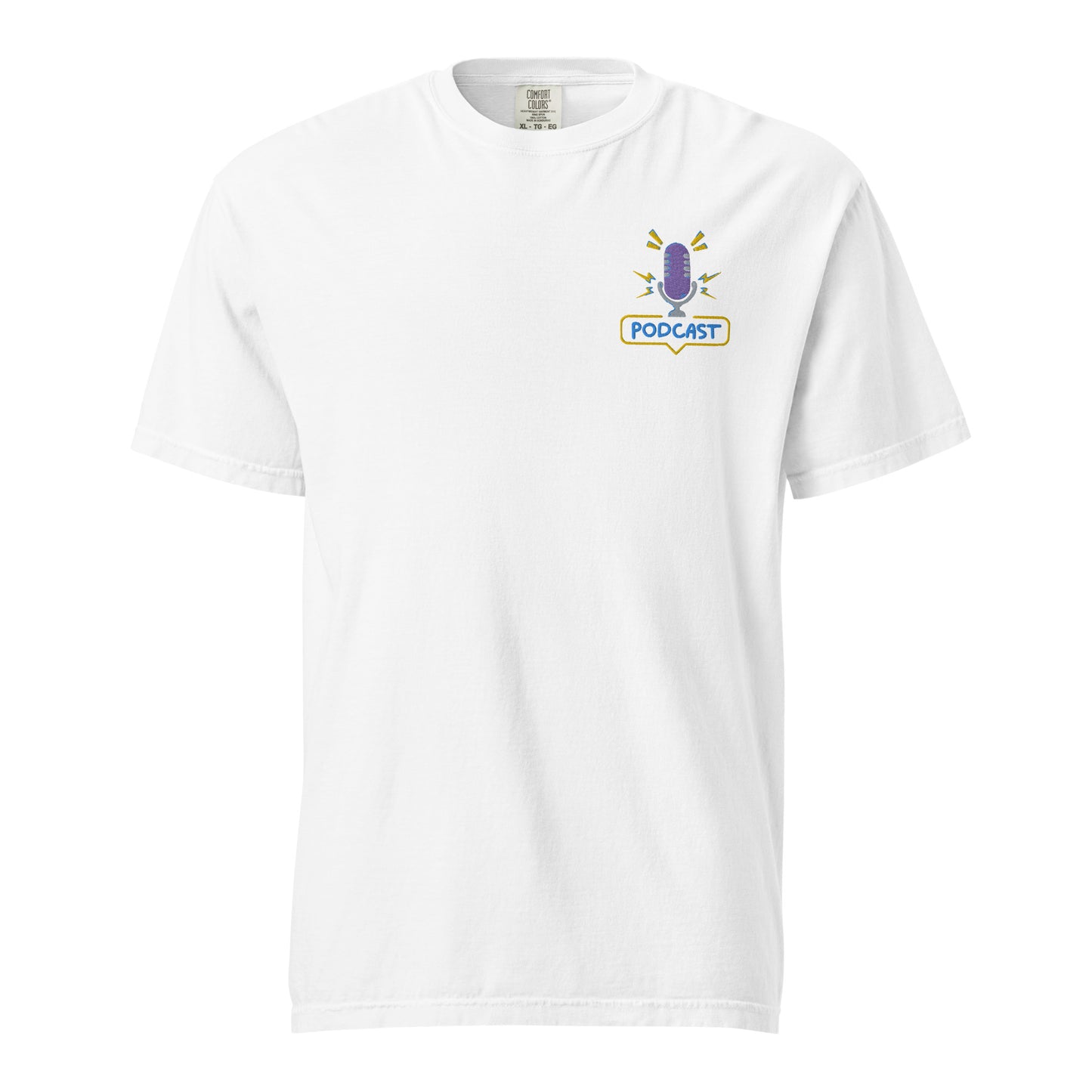Grandma Is My Name Podcasting Is My Game: Unisex Comfort Wear/Colors Heavyweight T-Shirt