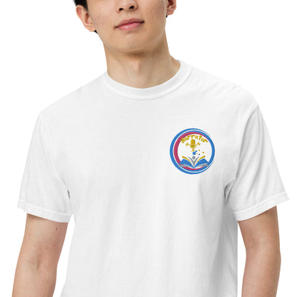 SOTVO Booth Wear: Narrator: Unisex Comfort Wear/Colors Heavyweight T-Shirt