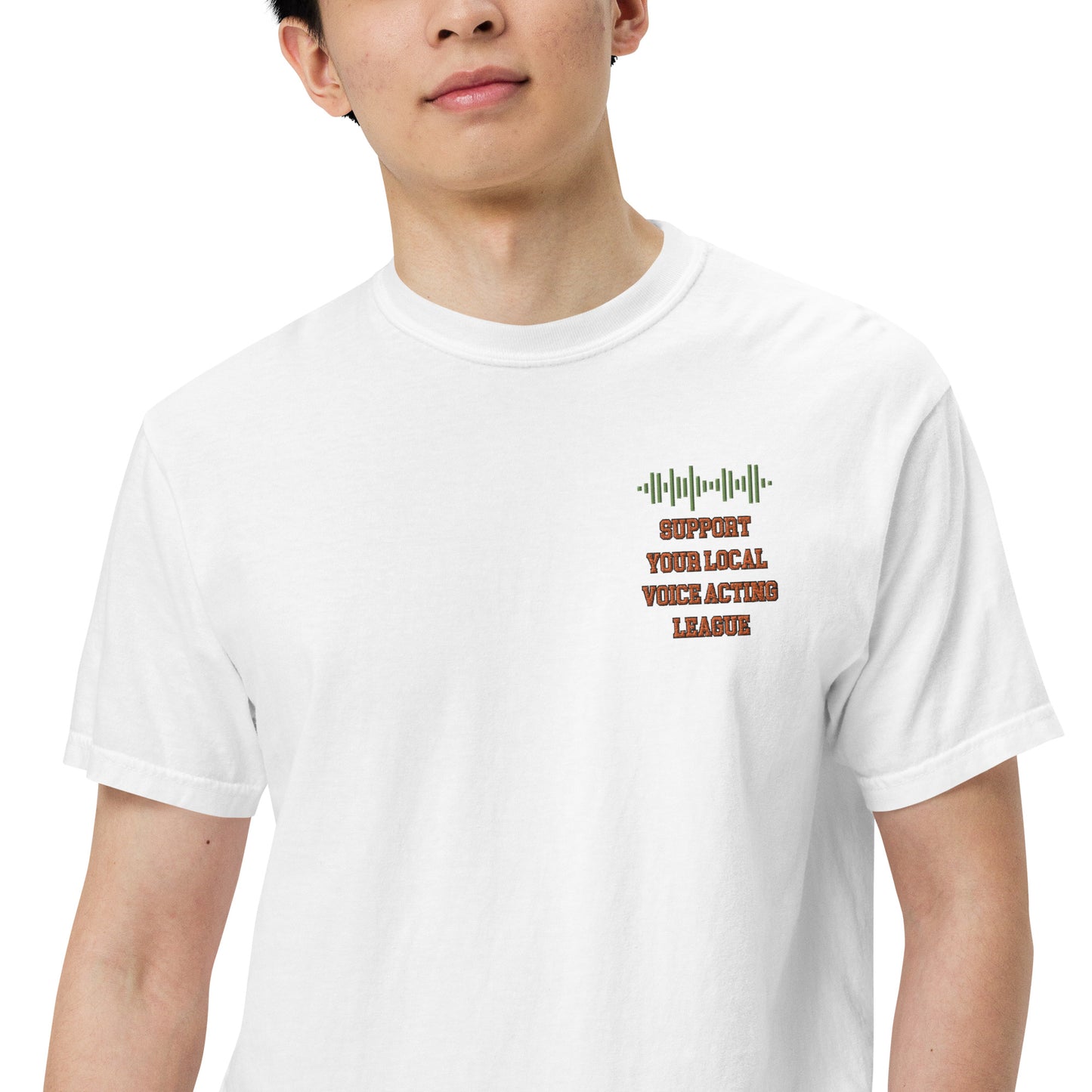 Cartoon Animation Guild "Our Voices Must Be Heard": Unisex Comfort Wear/Colors Heavyweight T-Shirt