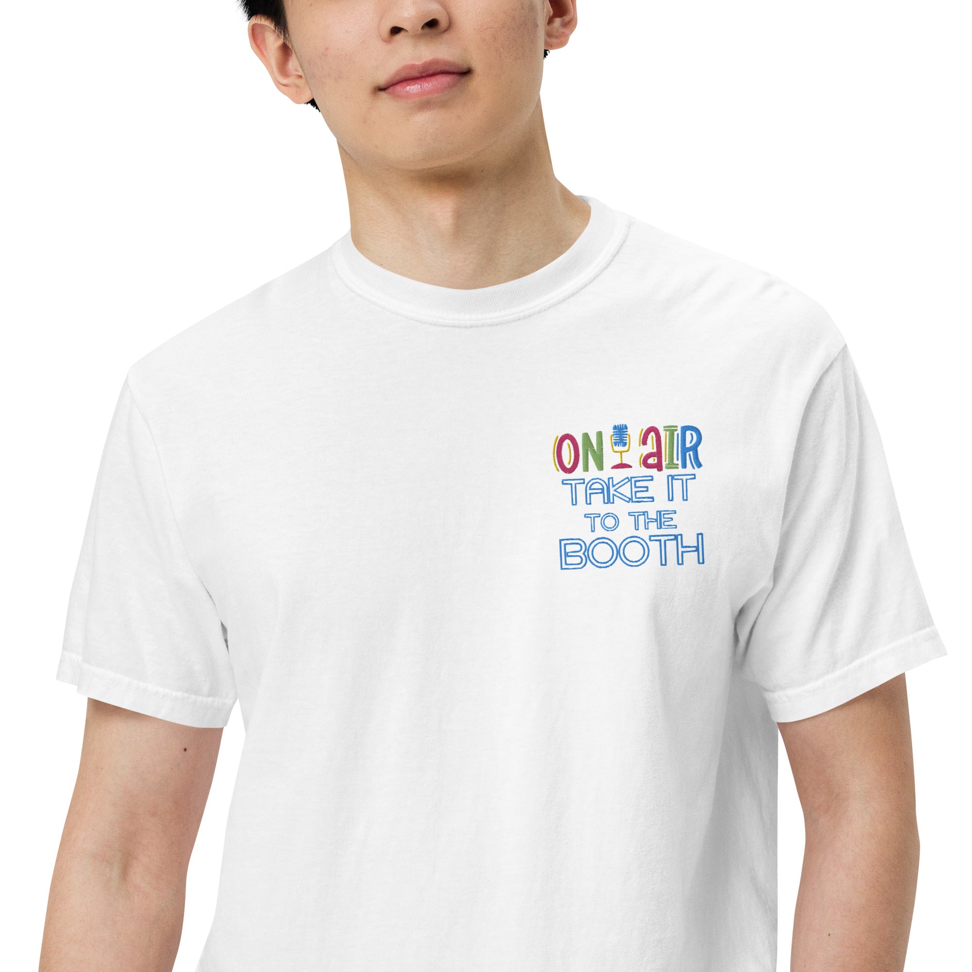 SOTVO Booth Wear: On Air Take It To The Booth: Unisex Comfort Wear/Colors Heavyweight T-Shirt