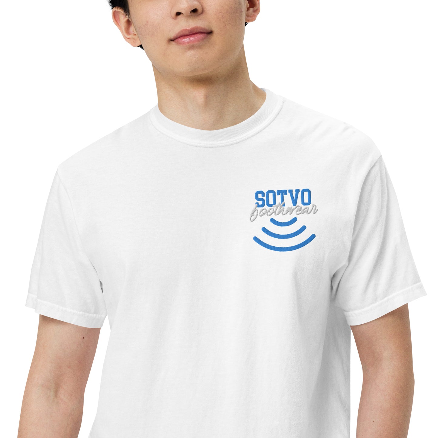 SOTVO Booth Wear: M.I.B.W  Men In Boothwear: Unisex Comfort Wear/Colors Heavyweight T-Shirt