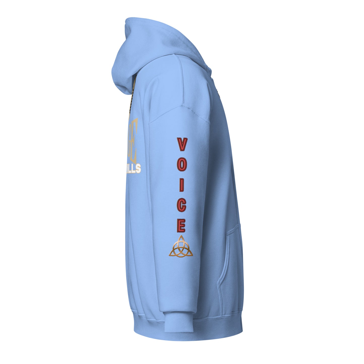 V.O. Savage Mic Skills: Stylish Unisex Heavy Fleece Warm Zip Hoodie -Gildan