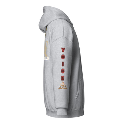 V.O. Savage Mic Skills: Stylish Unisex Heavy Fleece Warm Zip Hoodie -Gildan