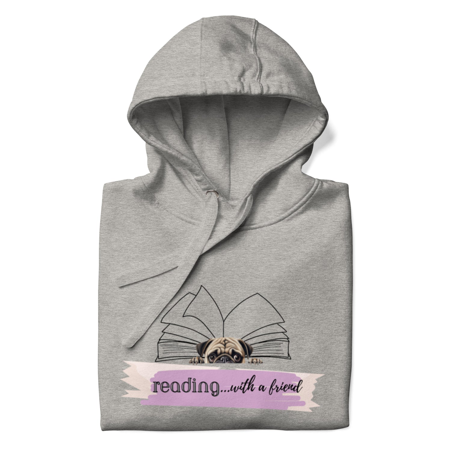 Reading With A Friend...Unisex Pullover Hoodie