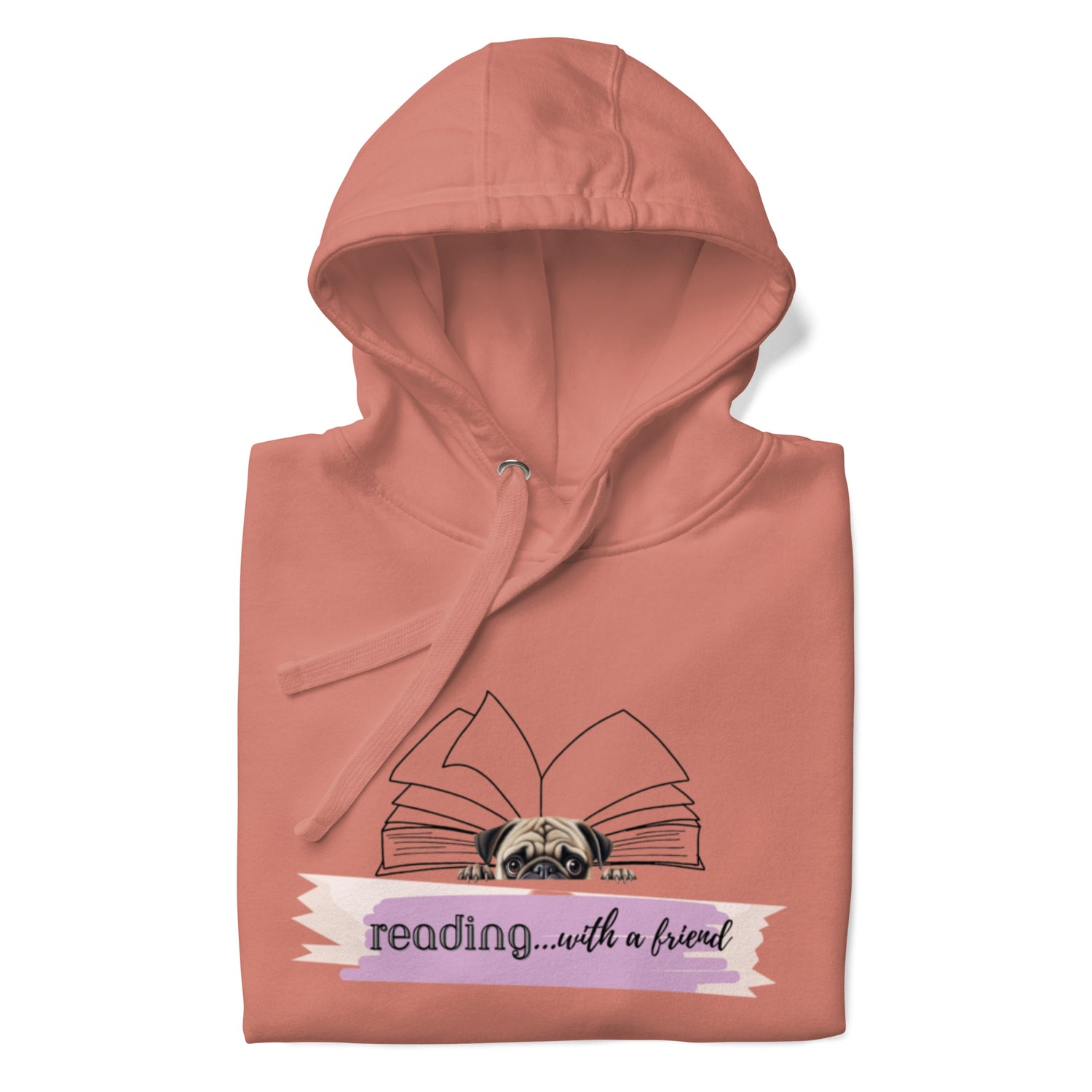 Reading With A Friend...Unisex Pullover Hoodie