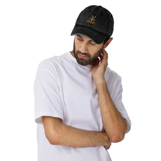 SOTVO Booth Wear: Podcast Mic: LUCKY Classic Vintage Cotton Twill Cap