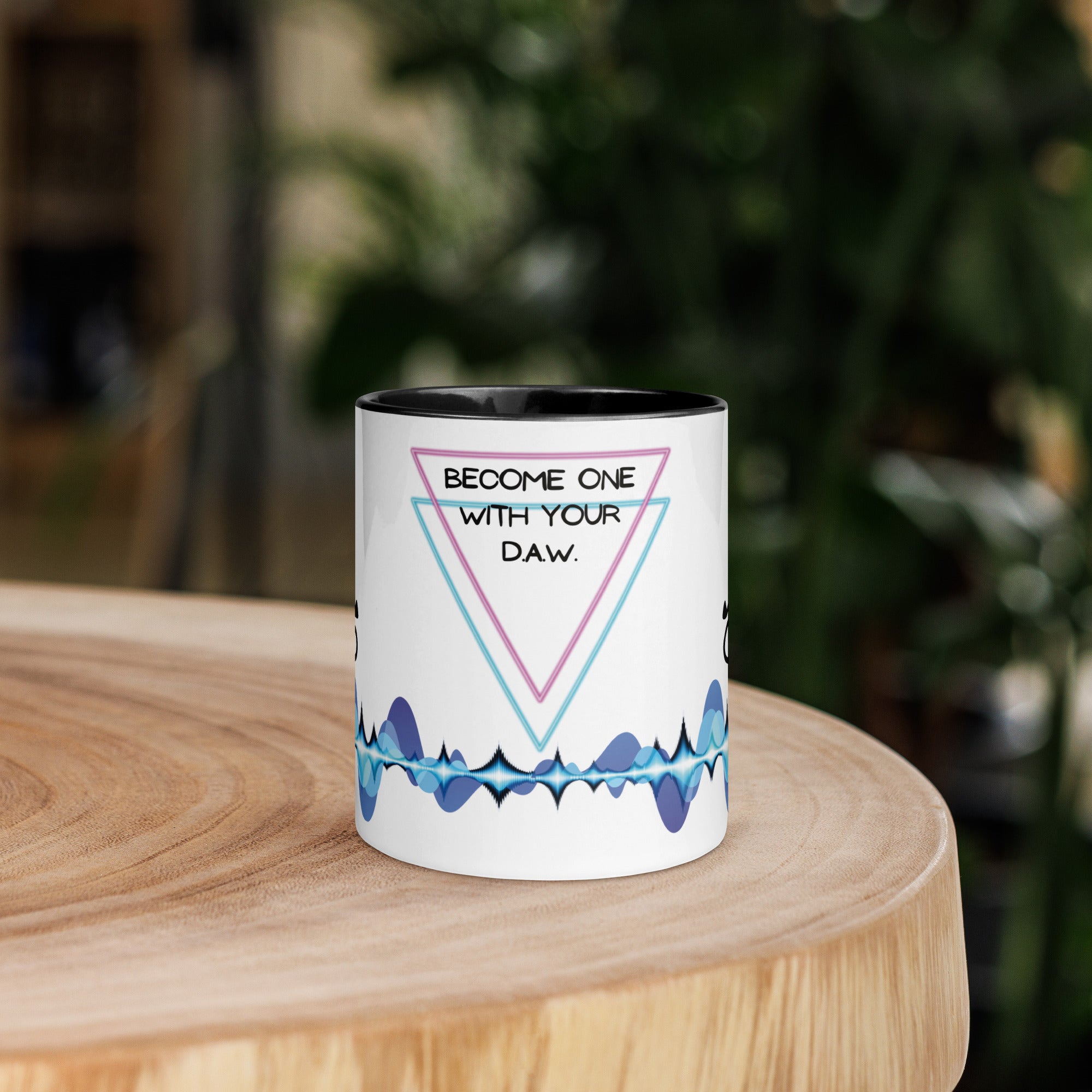 D.A.W. Become one Classic Ceramic Mug with Color Inside