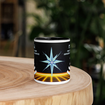M.I.B.W. Men In Booth Wear Classic Ceramic Mug with Color Inside