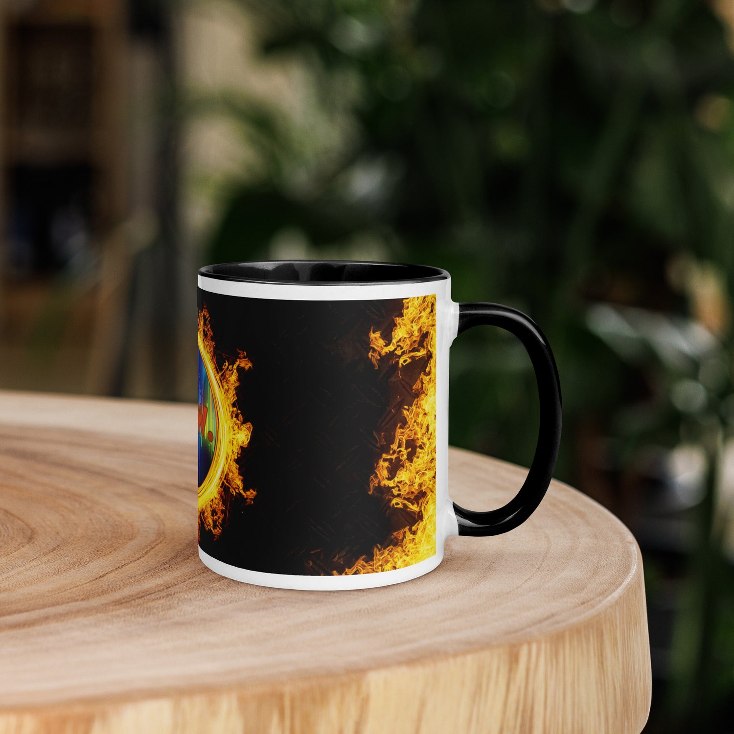 D.A.W. Master You Are On Fire Mug with Color Inside