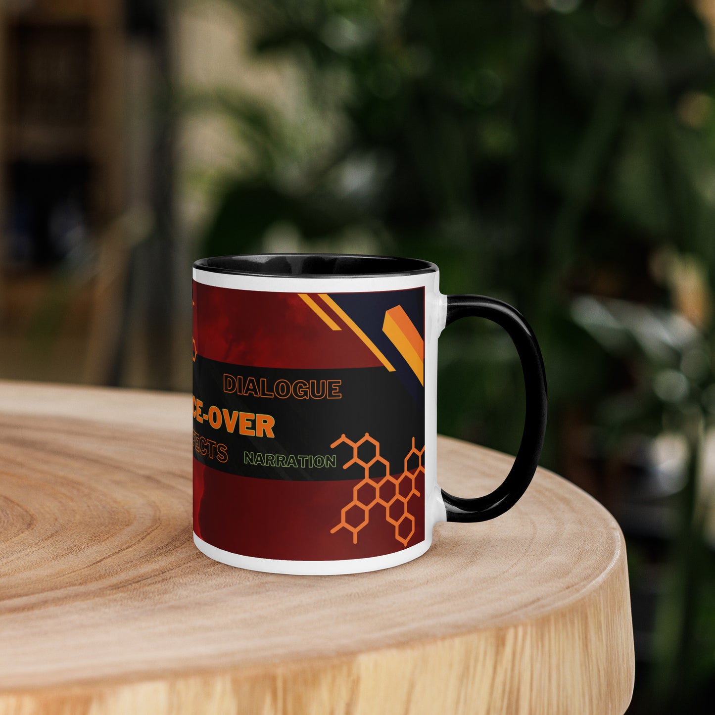 Gaming Voice Over Classic Ceramic Mug with Color Inside