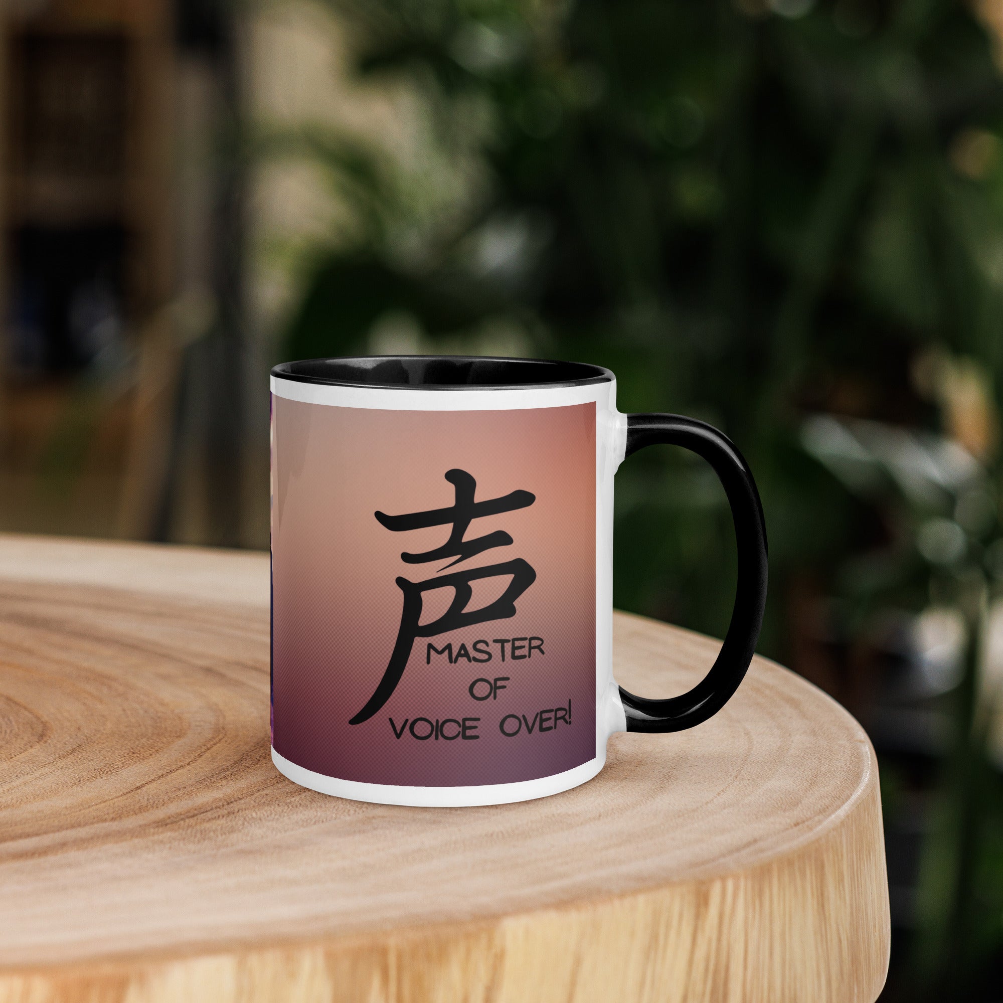 Master of Voice Over Classic Ceramic Mug with Color Inside