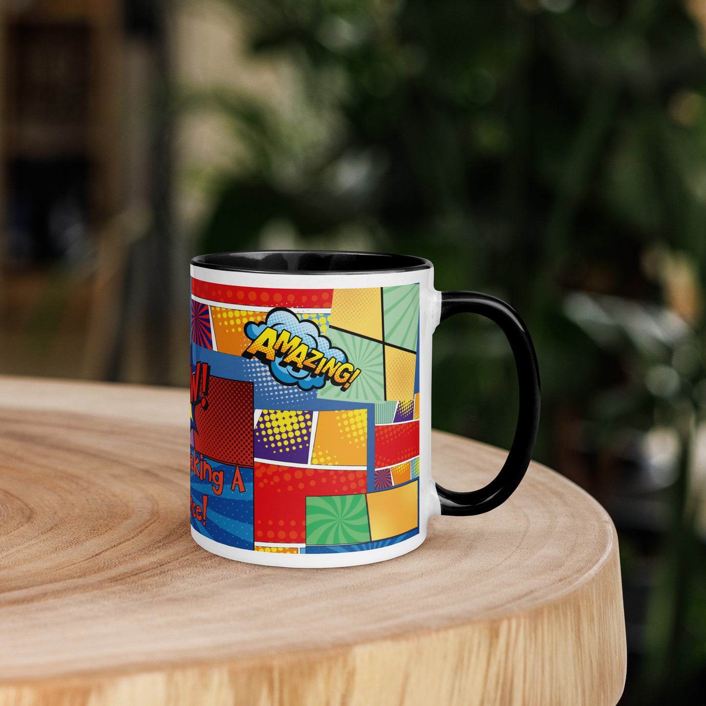 KAPOW You're Making A Difference Mug with Color Inside