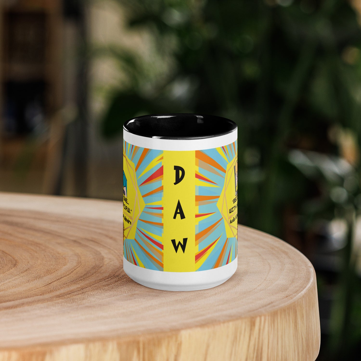 D.A.W. Become One Classic Ceramic Mug with Color Inside