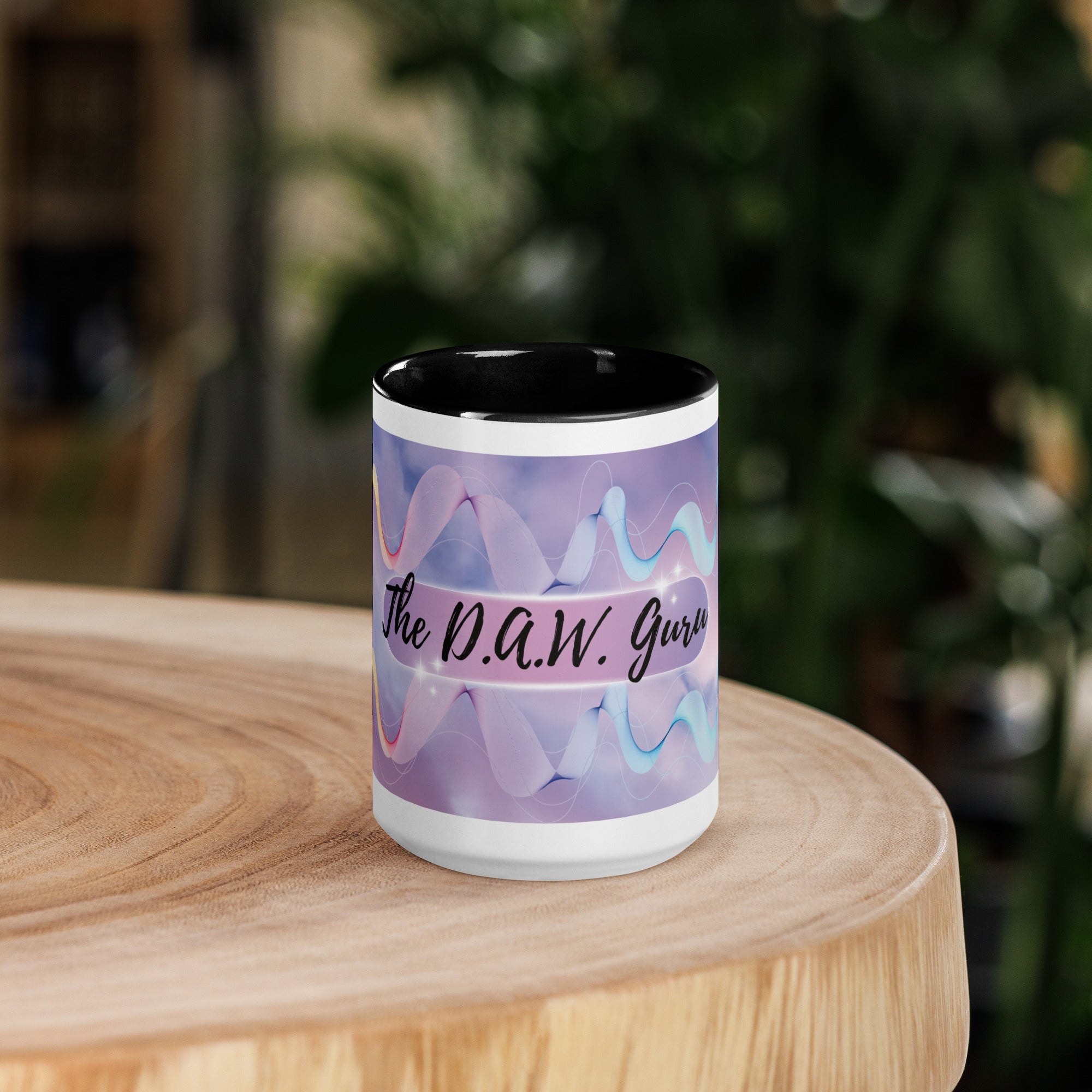 D.A.W. Guru Classic Ceramic Mug with Color Inside