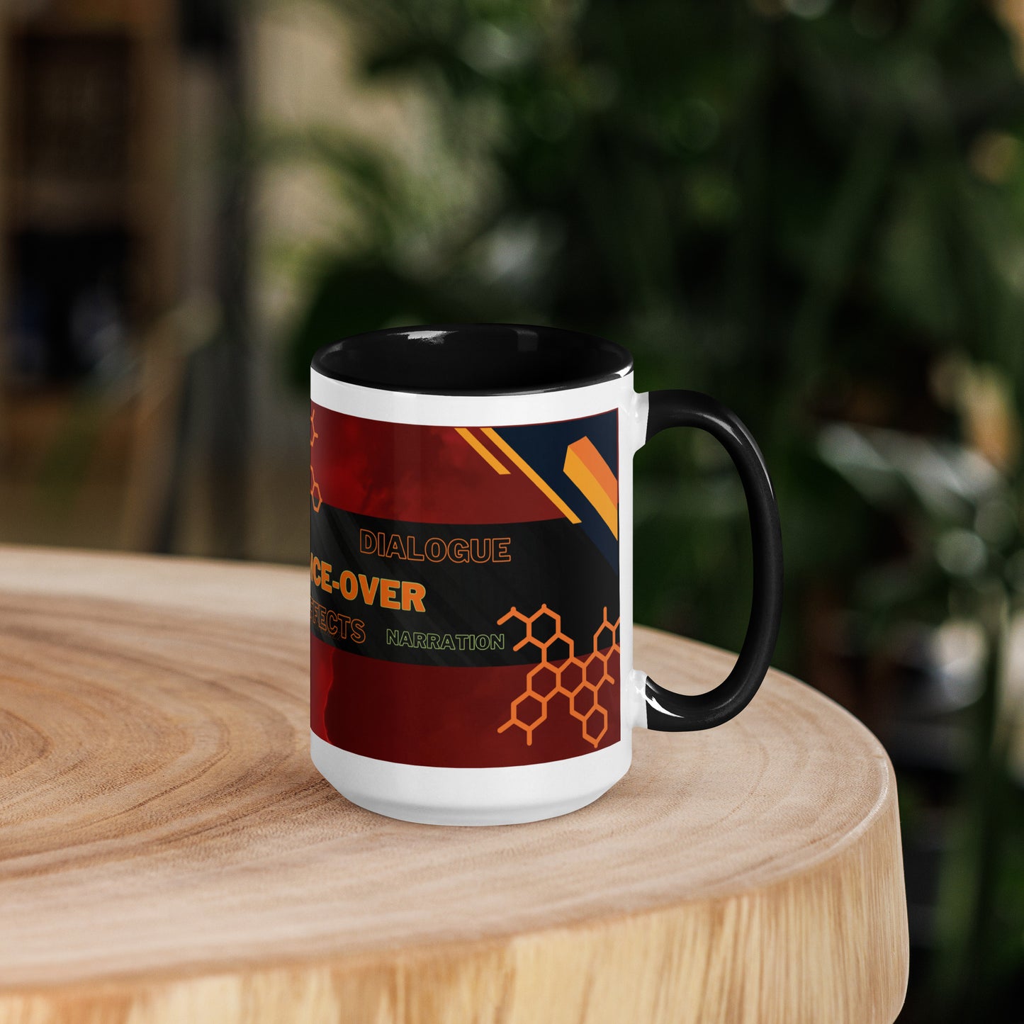 Gaming Voice Over Classic Ceramic Mug with Color Inside