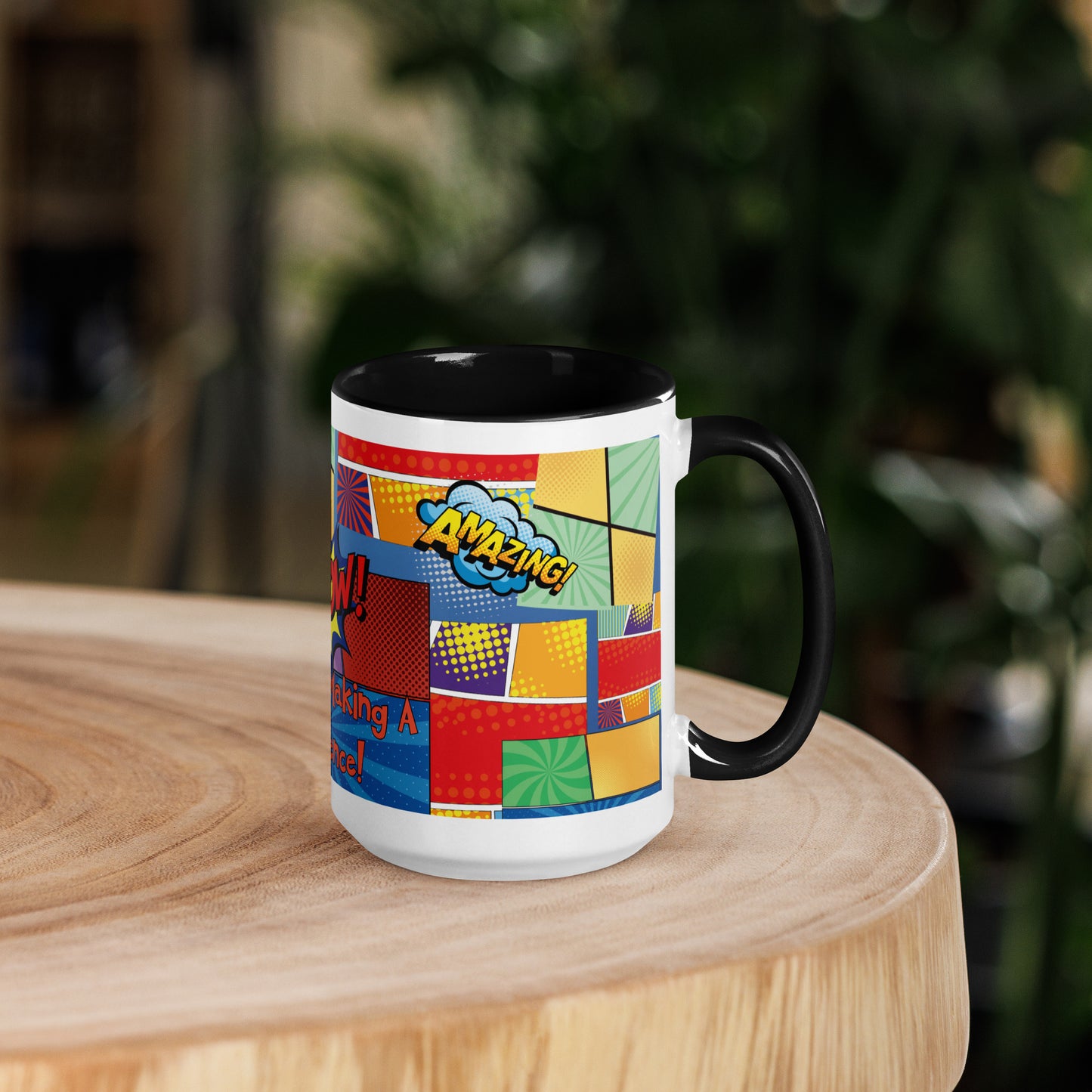 KAPOW You're Making A Difference Mug with Color Inside