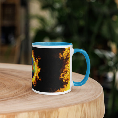 D.A.W. Master You Are On Fire Mug with Color Inside