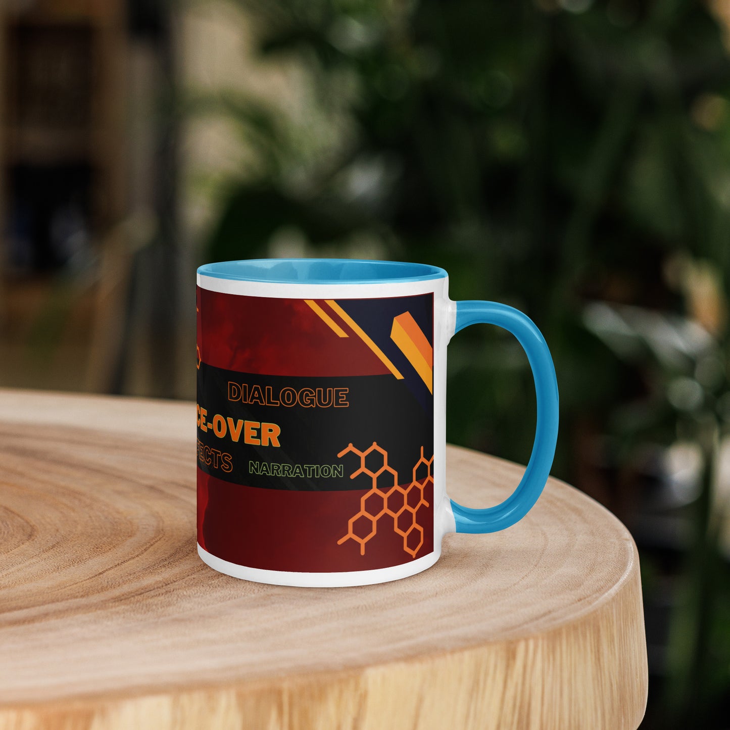 Gaming Voice Over Classic Ceramic Mug with Color Inside