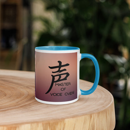 Master of Voice Over Classic Ceramic Mug with Color Inside