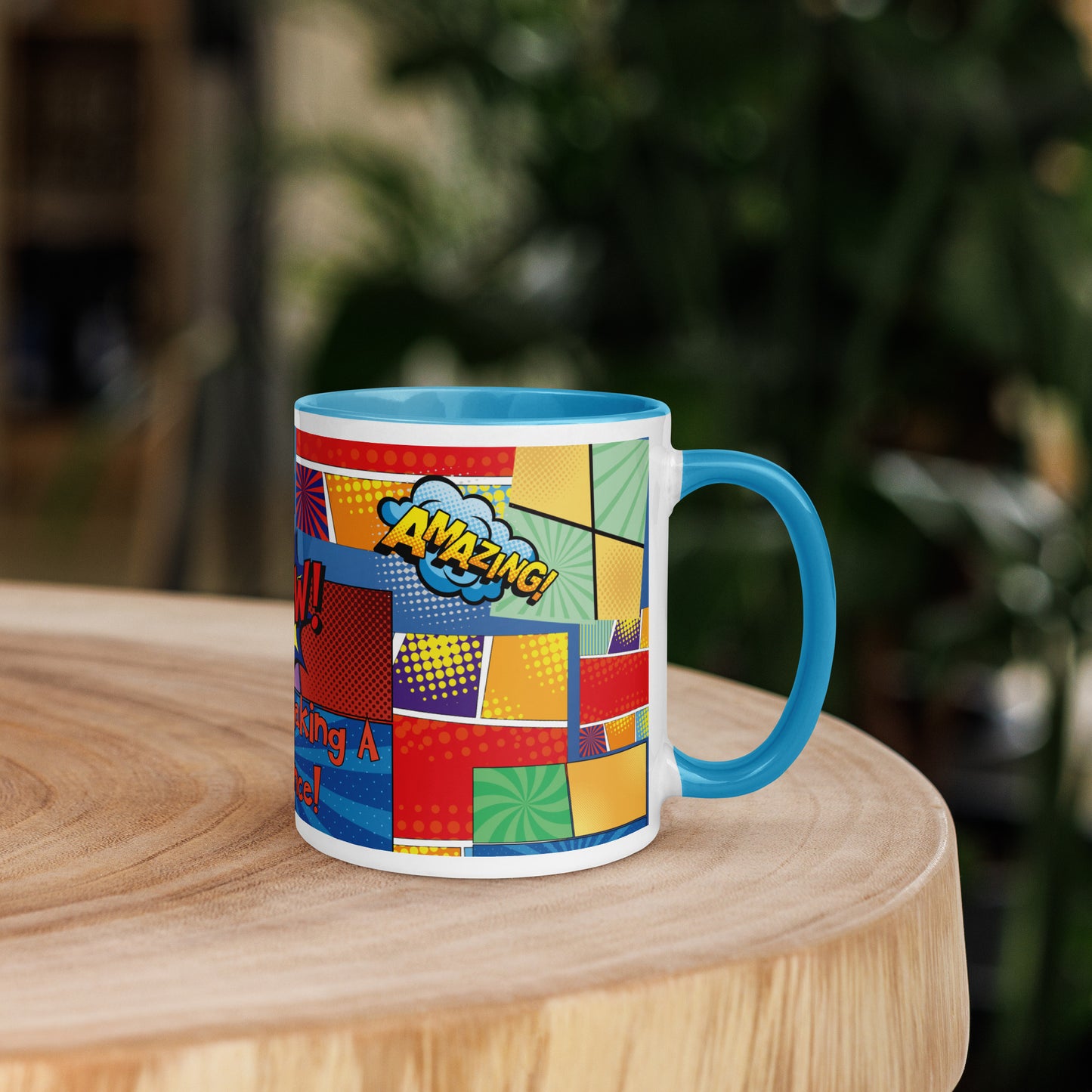 KAPOW You're Making A Difference Mug with Color Inside