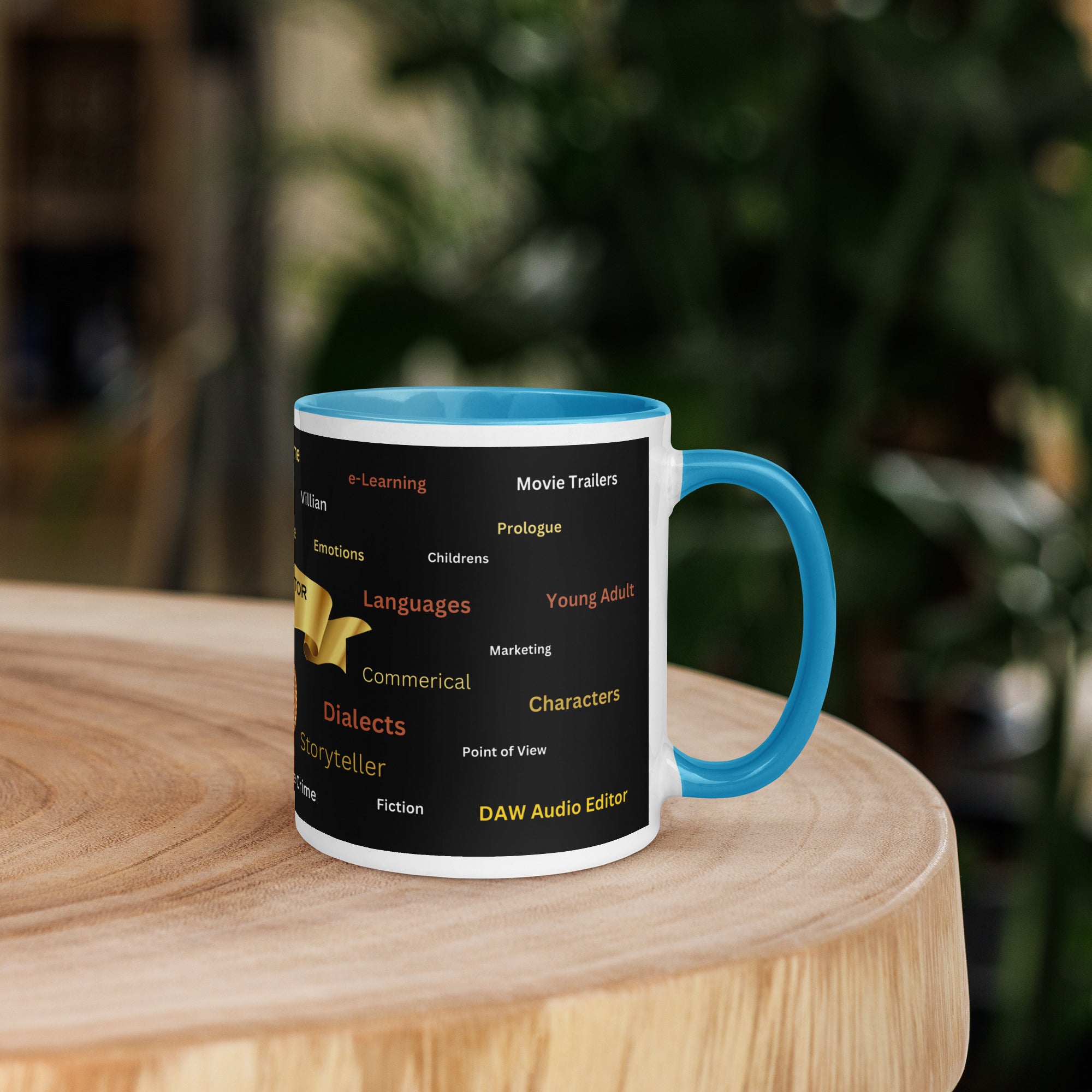 Voice Over Actor Classic Ceramic Mug with Color Inside