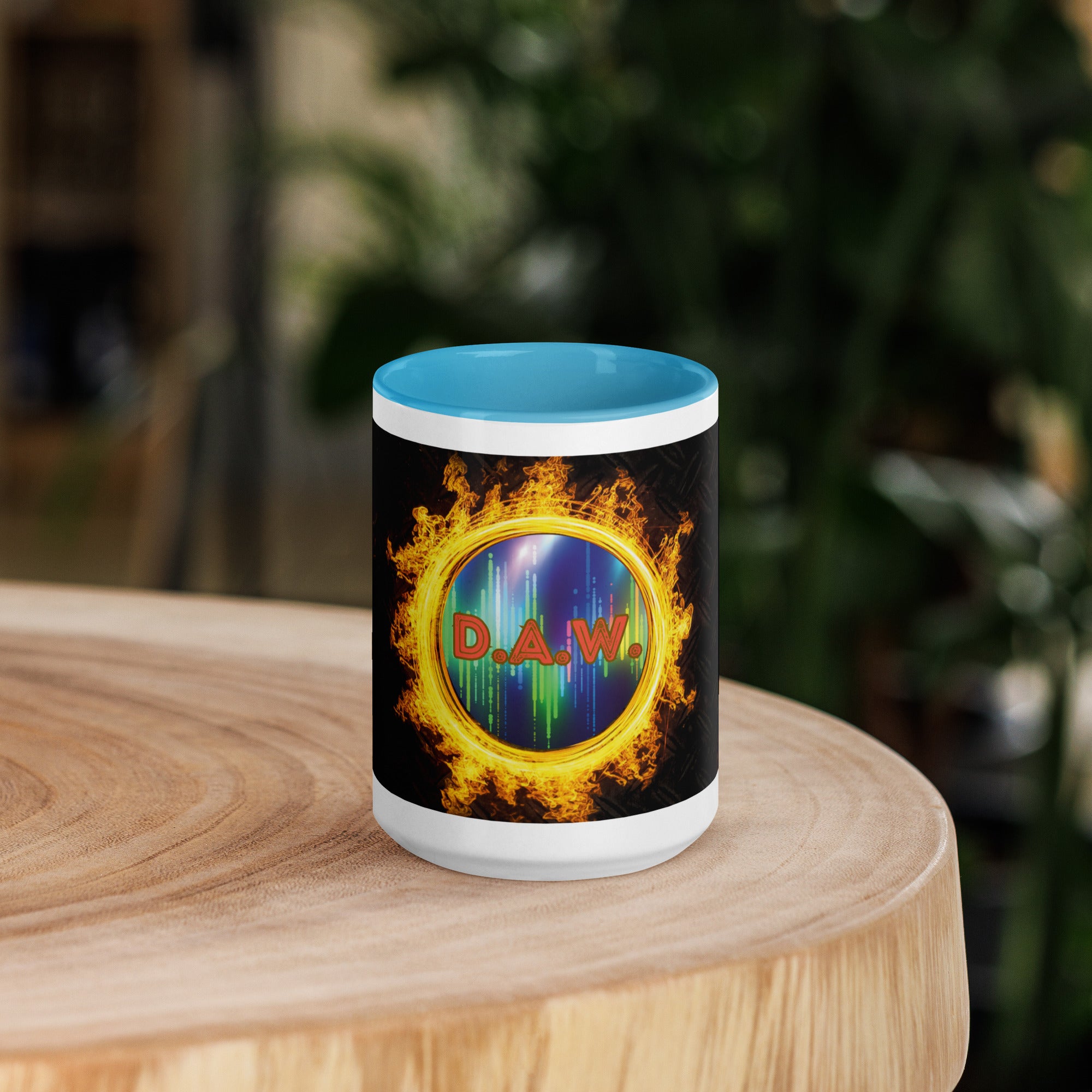 D.A.W. Master You Are On Fire Mug with Color Inside