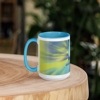 4th Heart Chakra Classic Ceramic Mug with Color Inside