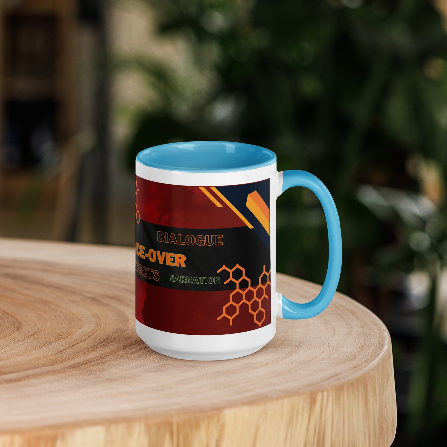 Gaming Voice Over Classic Ceramic Mug with Color Inside