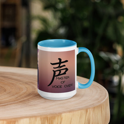 Master of Voice Over Classic Ceramic Mug with Color Inside