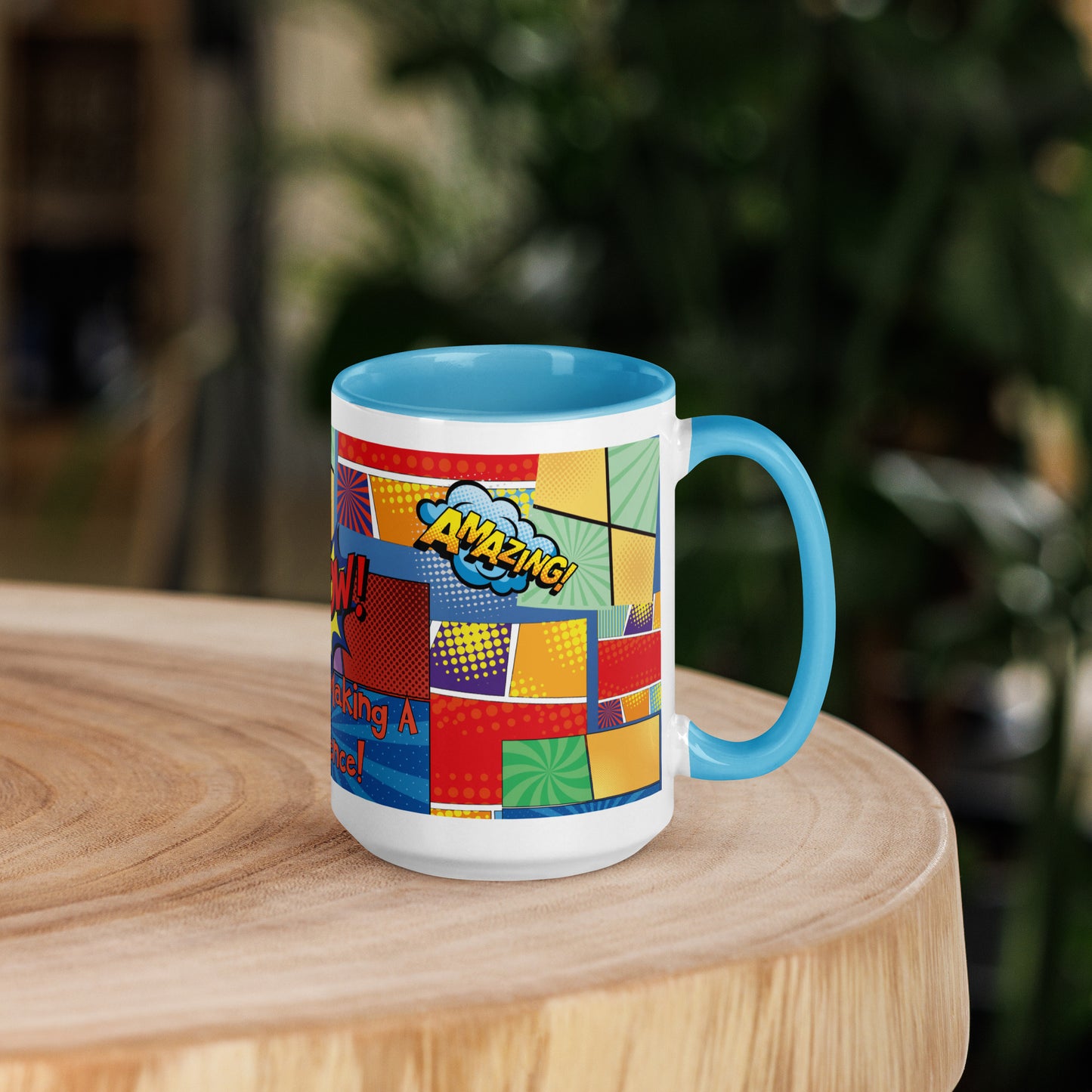 KAPOW You're Making A Difference Mug with Color Inside