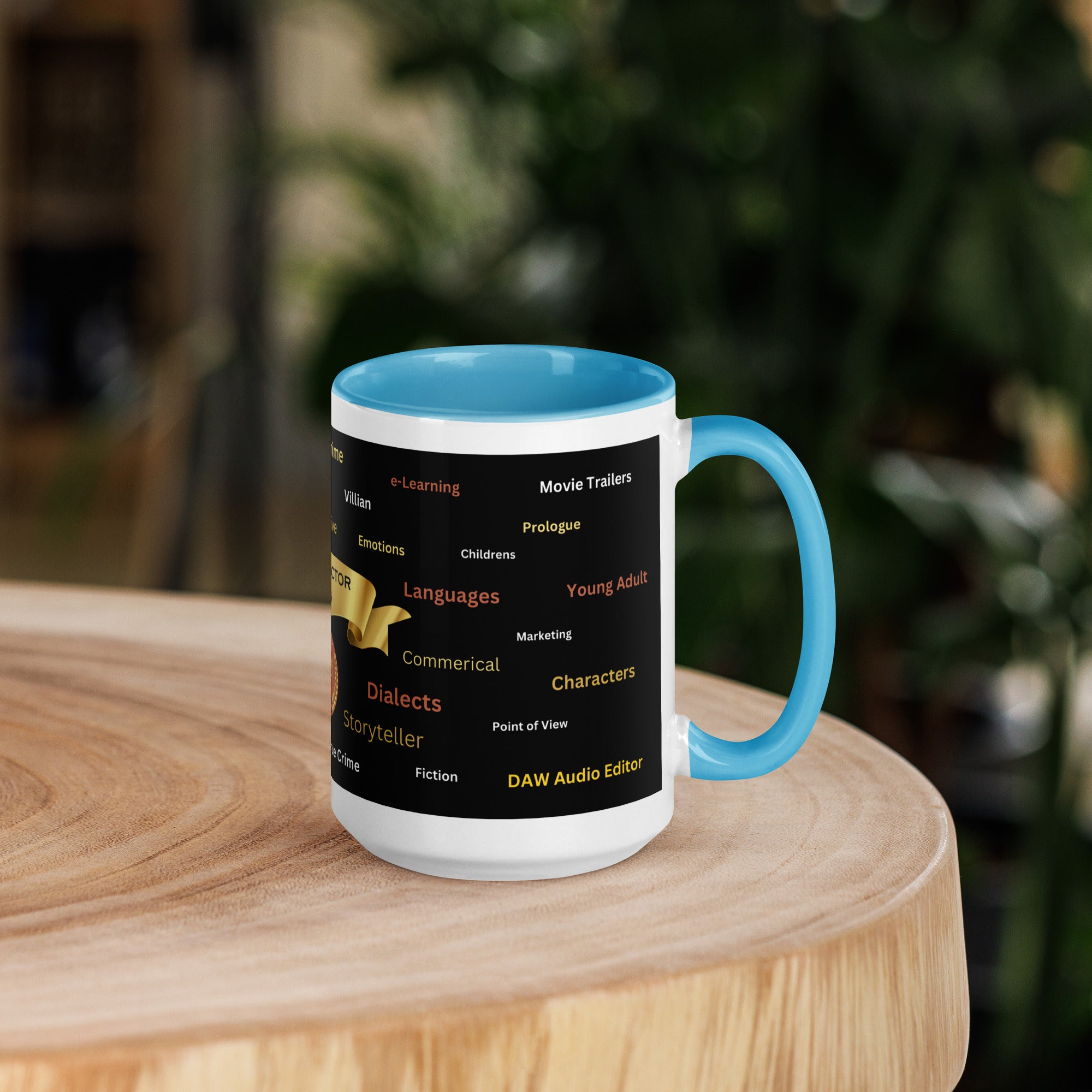 Voice Over Actor Classic Ceramic Mug with Color Inside