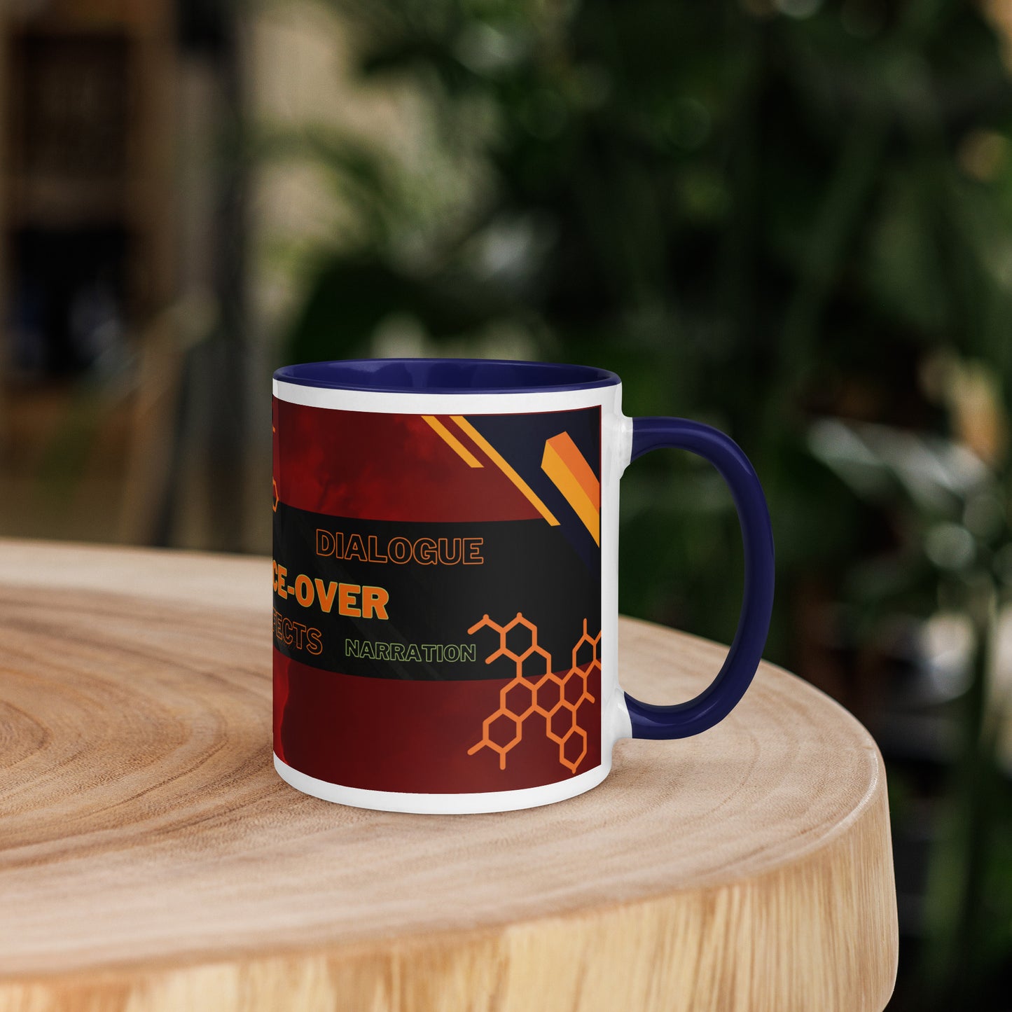 Gaming Voice Over Classic Ceramic Mug with Color Inside