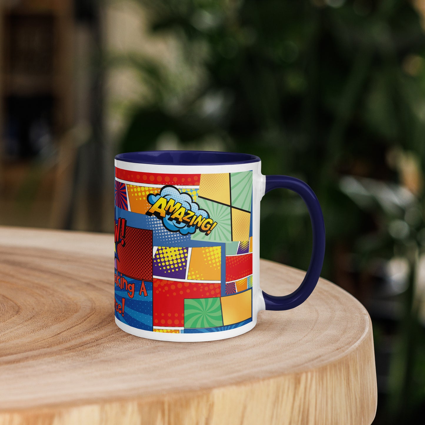 KAPOW You're Making A Difference Mug with Color Inside