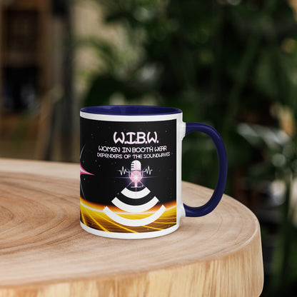 W.I.B.W. Women In Booth Wear Mug with Color Inside