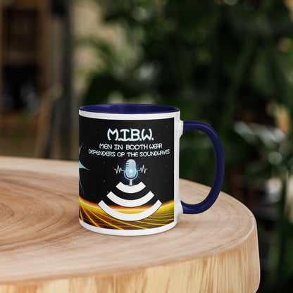M.I.B.W. Men In Booth Wear Classic Ceramic Mug with Color Inside