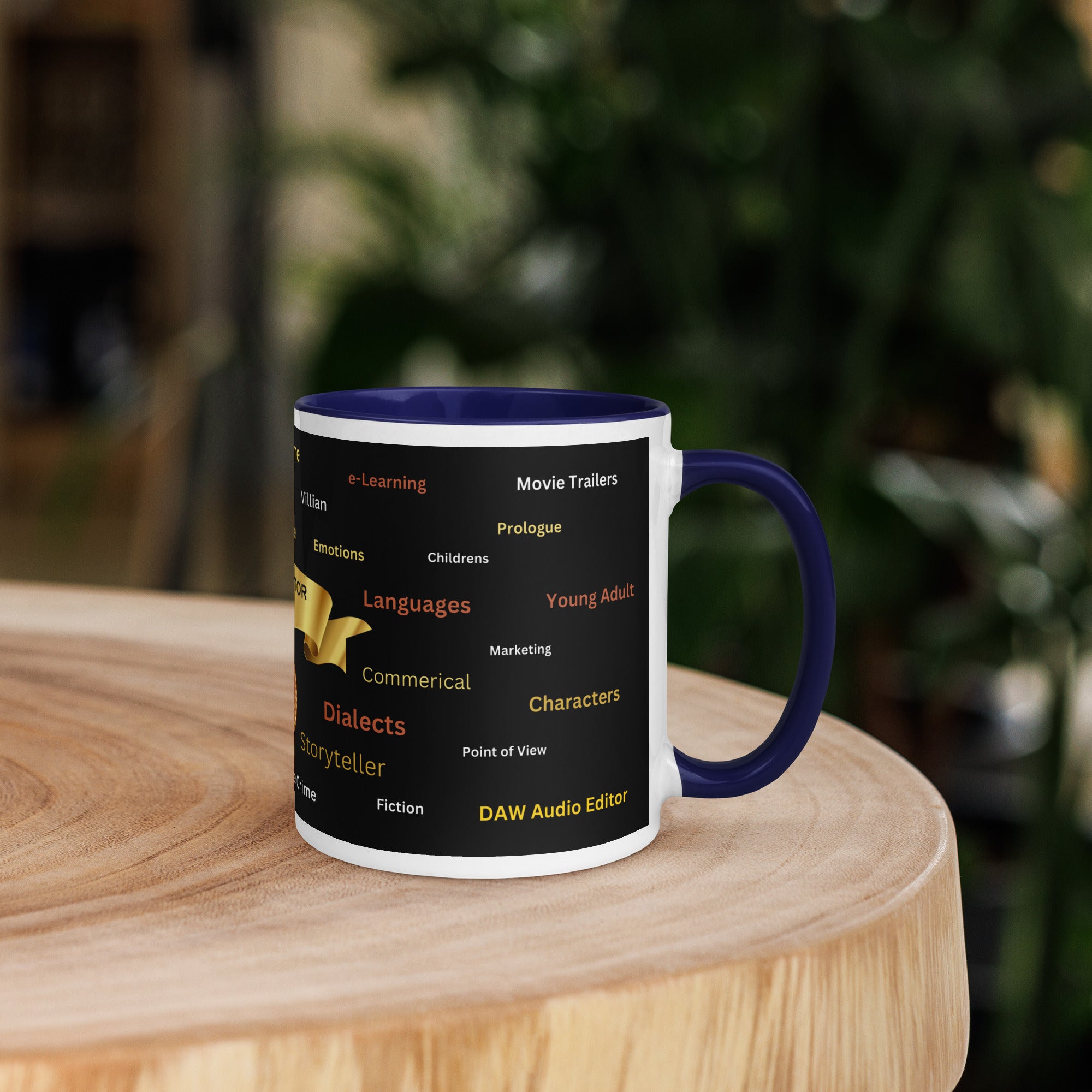 Voice Over Actor Classic Ceramic Mug with Color Inside