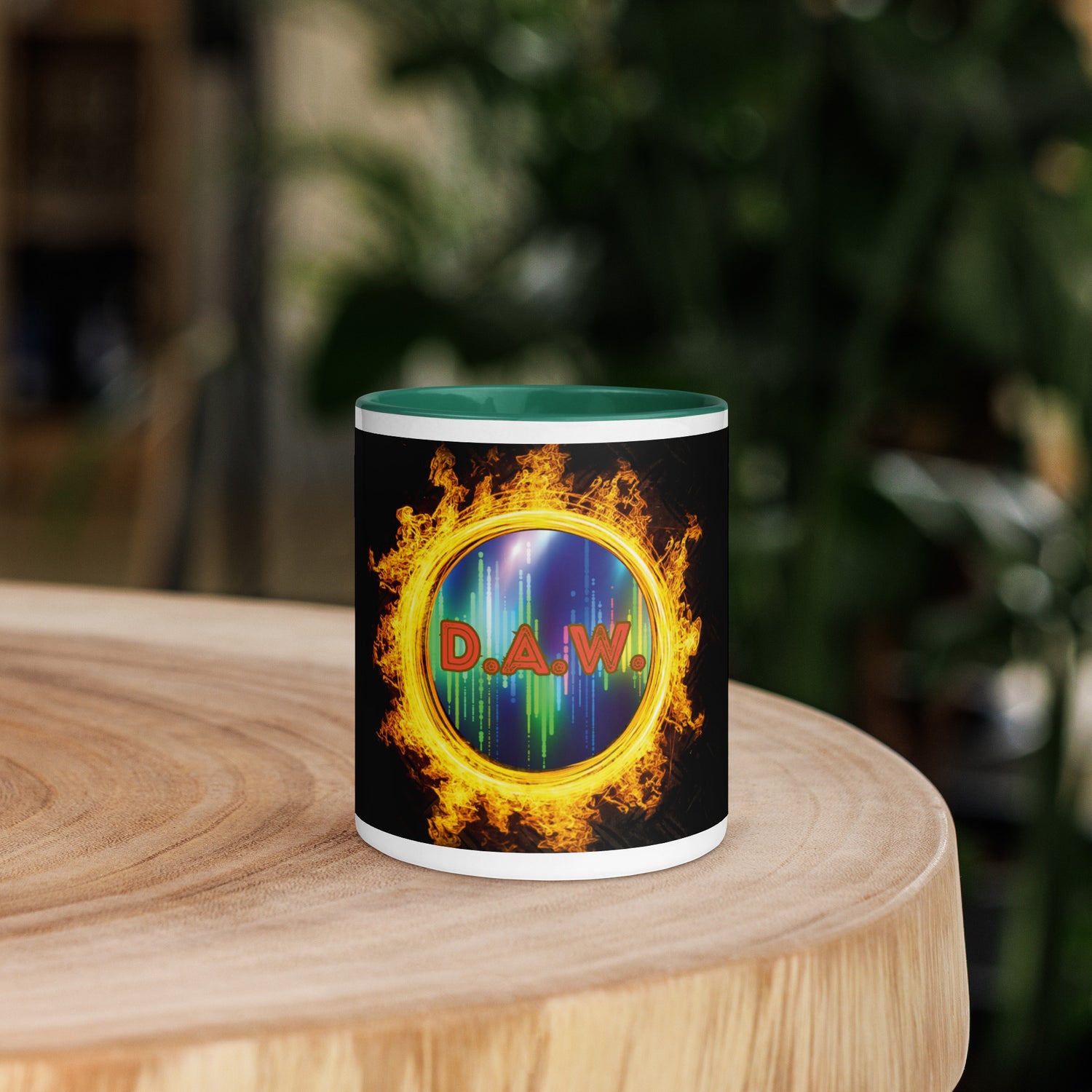 D.A.W. Master You Are On Fire Mug with Color Inside