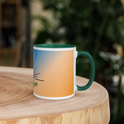 Keep Your Spark Alive Motivational Mug with Color Inside