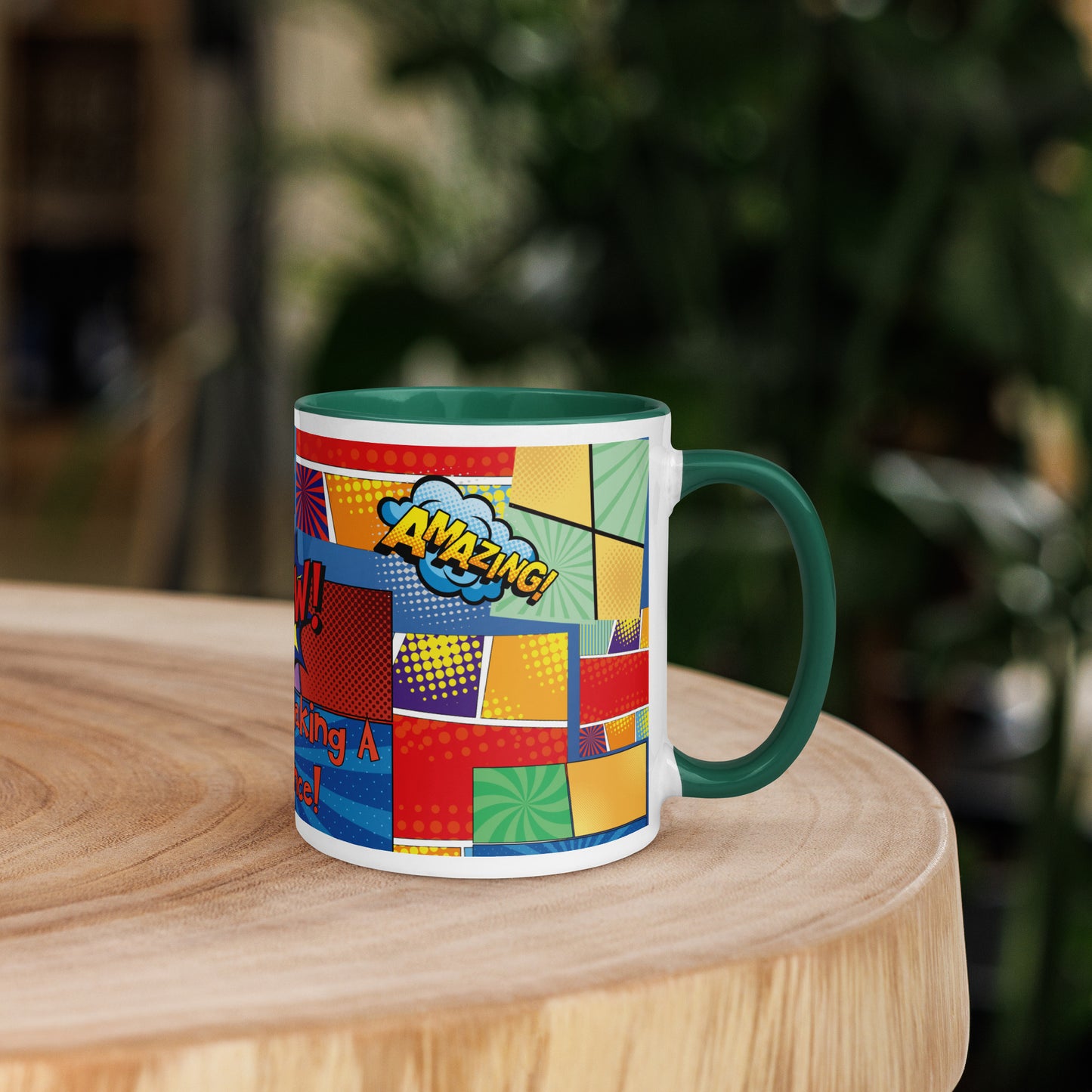 KAPOW You're Making A Difference Mug with Color Inside