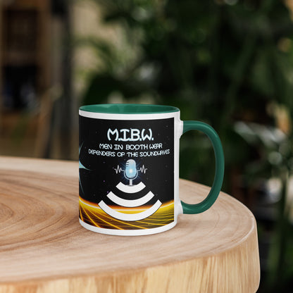 M.I.B.W. Men In Booth Wear Classic Ceramic Mug with Color Inside